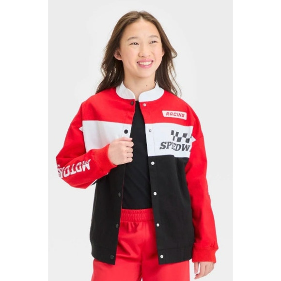 Art Class Kids Speedway Racing Jacket Large (10/12) New - Picture 1 of 3